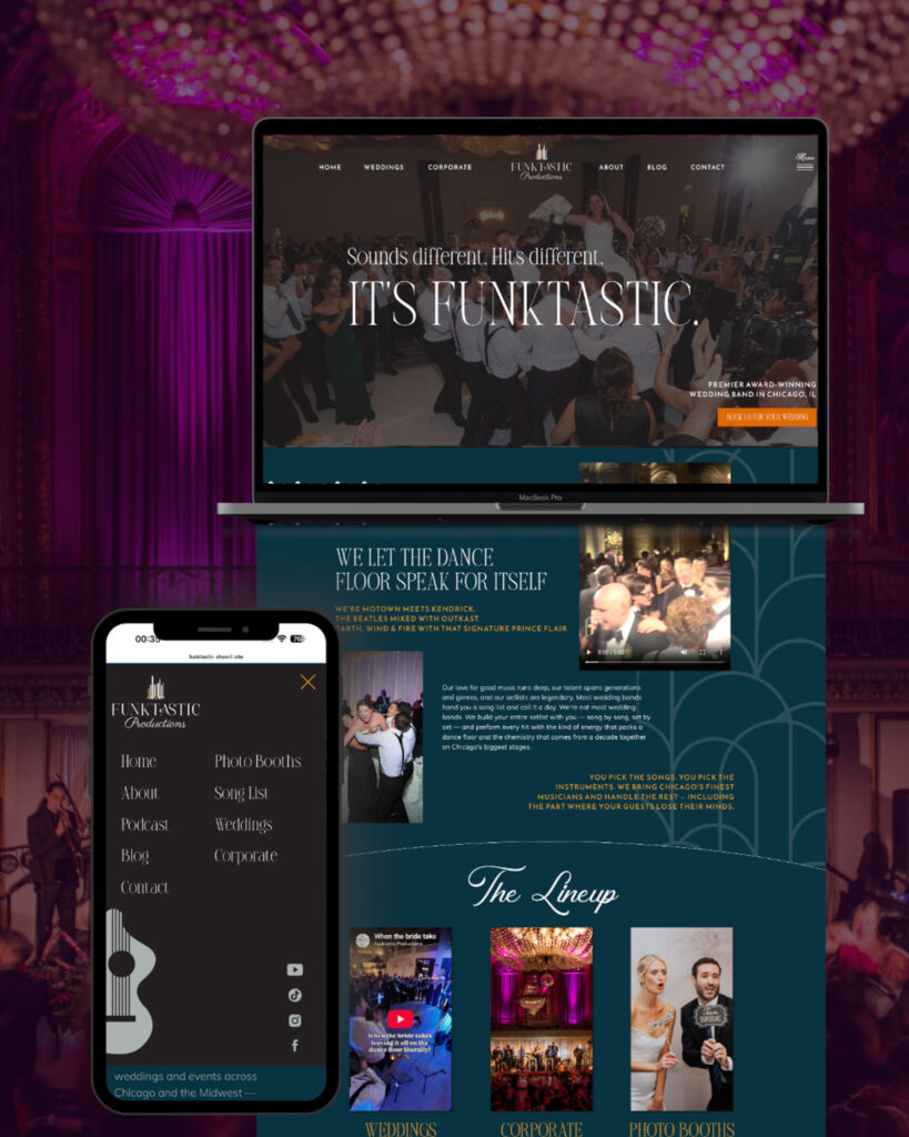 Funktastic Productions New look website