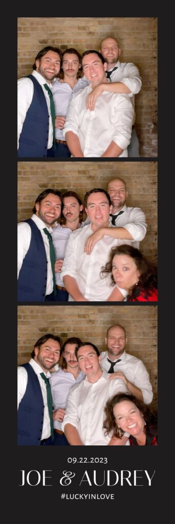 Photo Booth rental at a wedding in Chicago